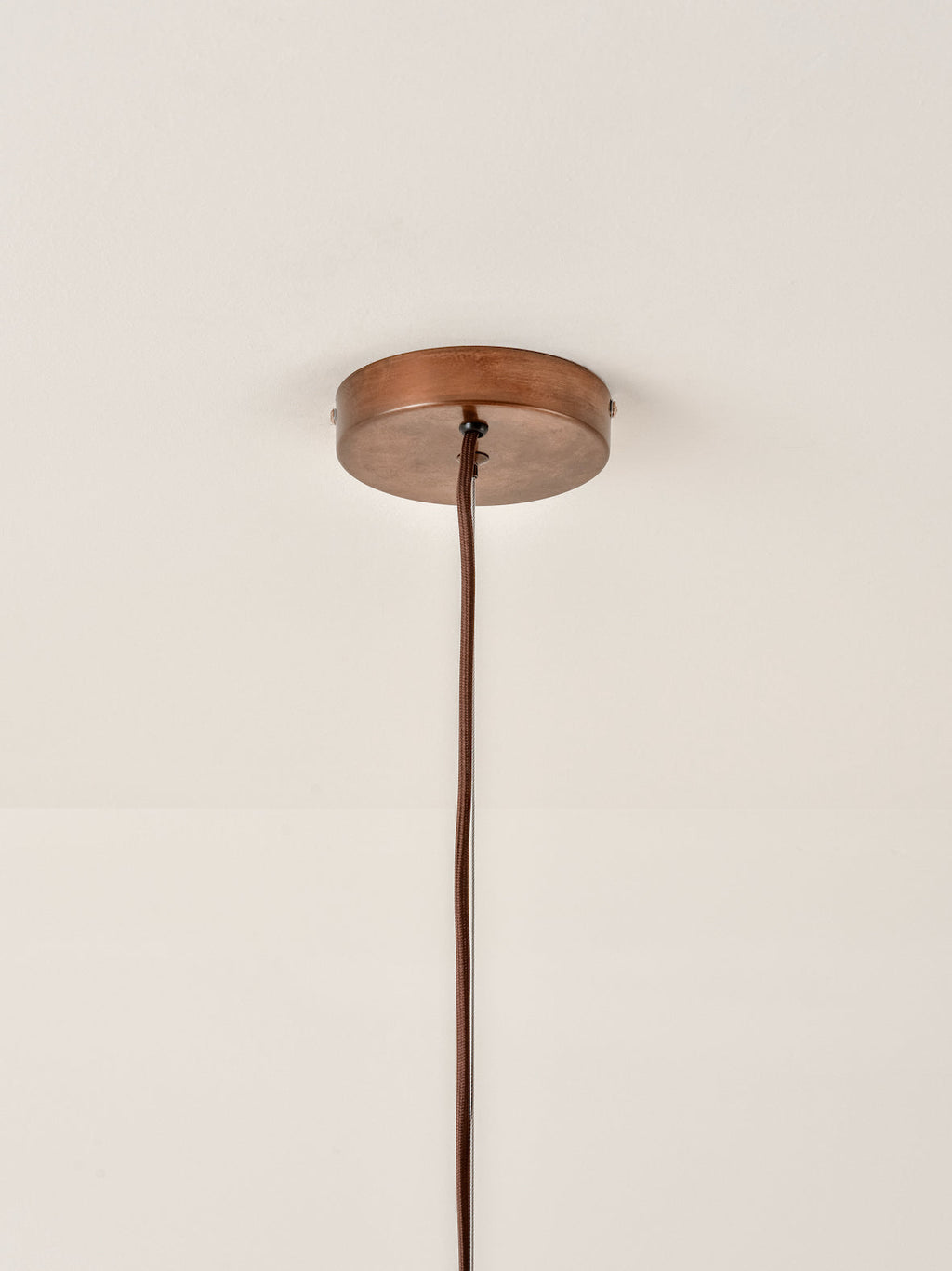 Bardi - 1 light oversized scalloped rattan pendant