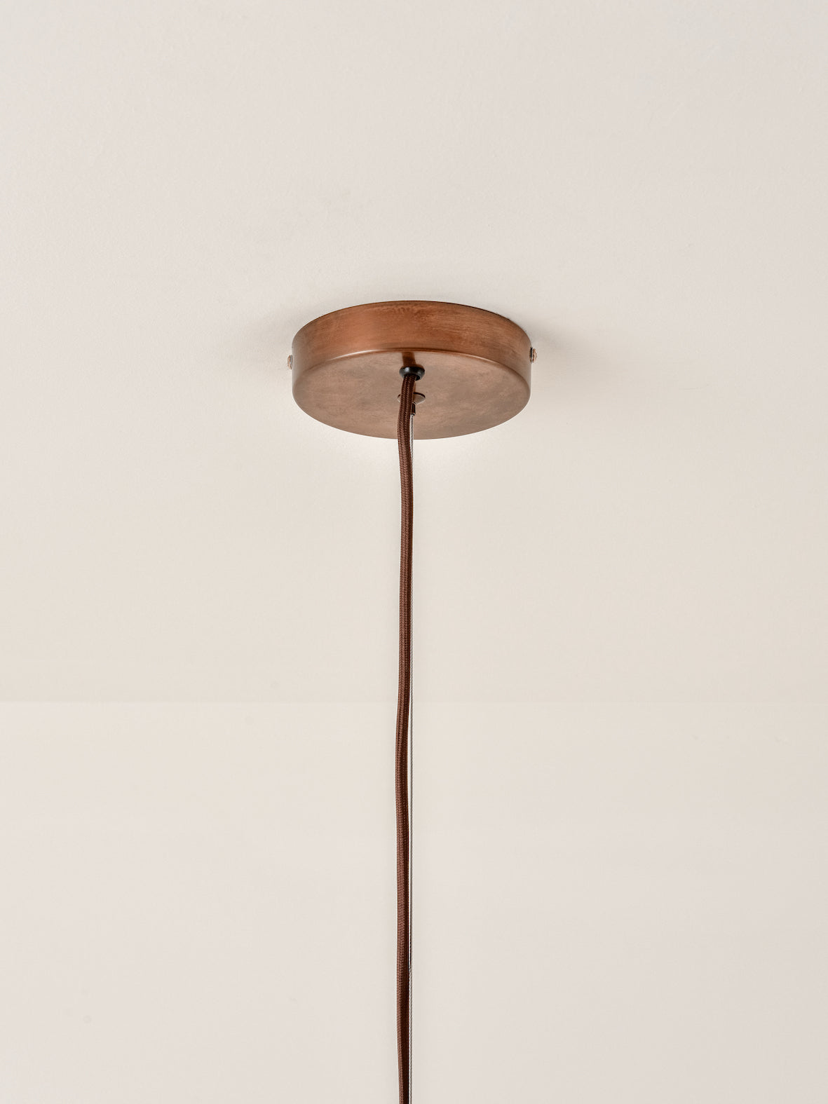 Bardi - 1 light oversized scalloped rattan pendant