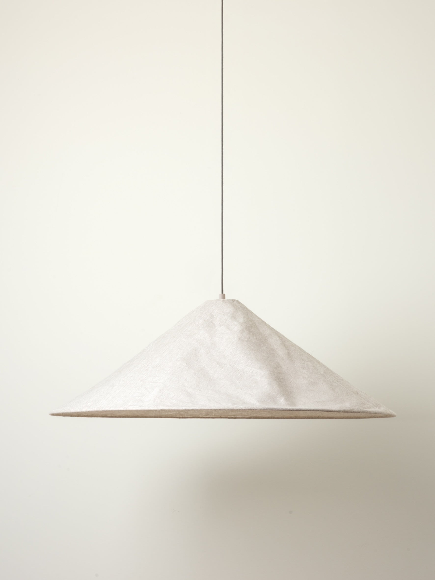 Siya - collapsible oversized linen pendant