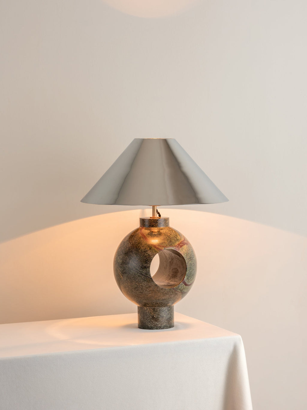 Edition 1.1 - marble table lamp base - base only