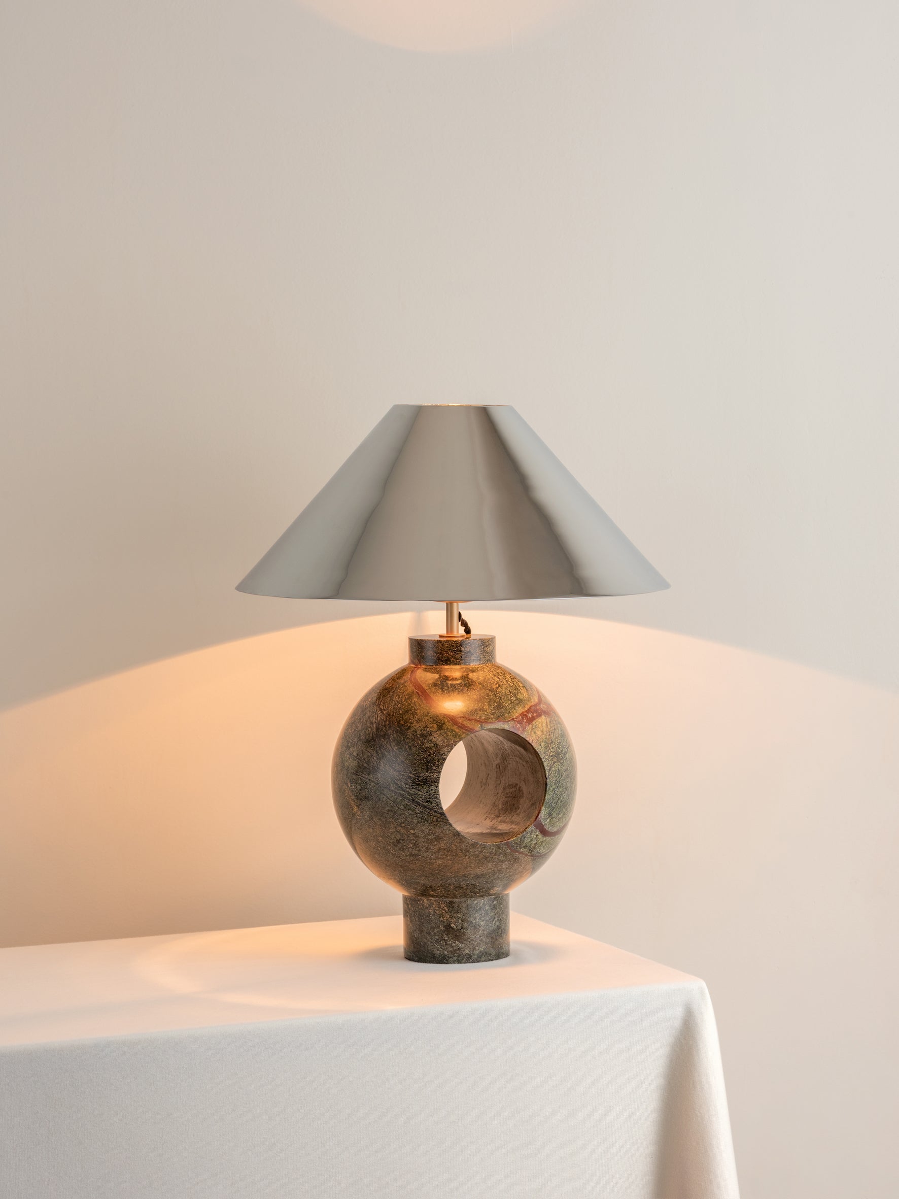 Edition 1.1 - marble table lamp base - base only