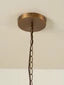 Kaolin - 4 light tiered bronze and porcelain chandelier