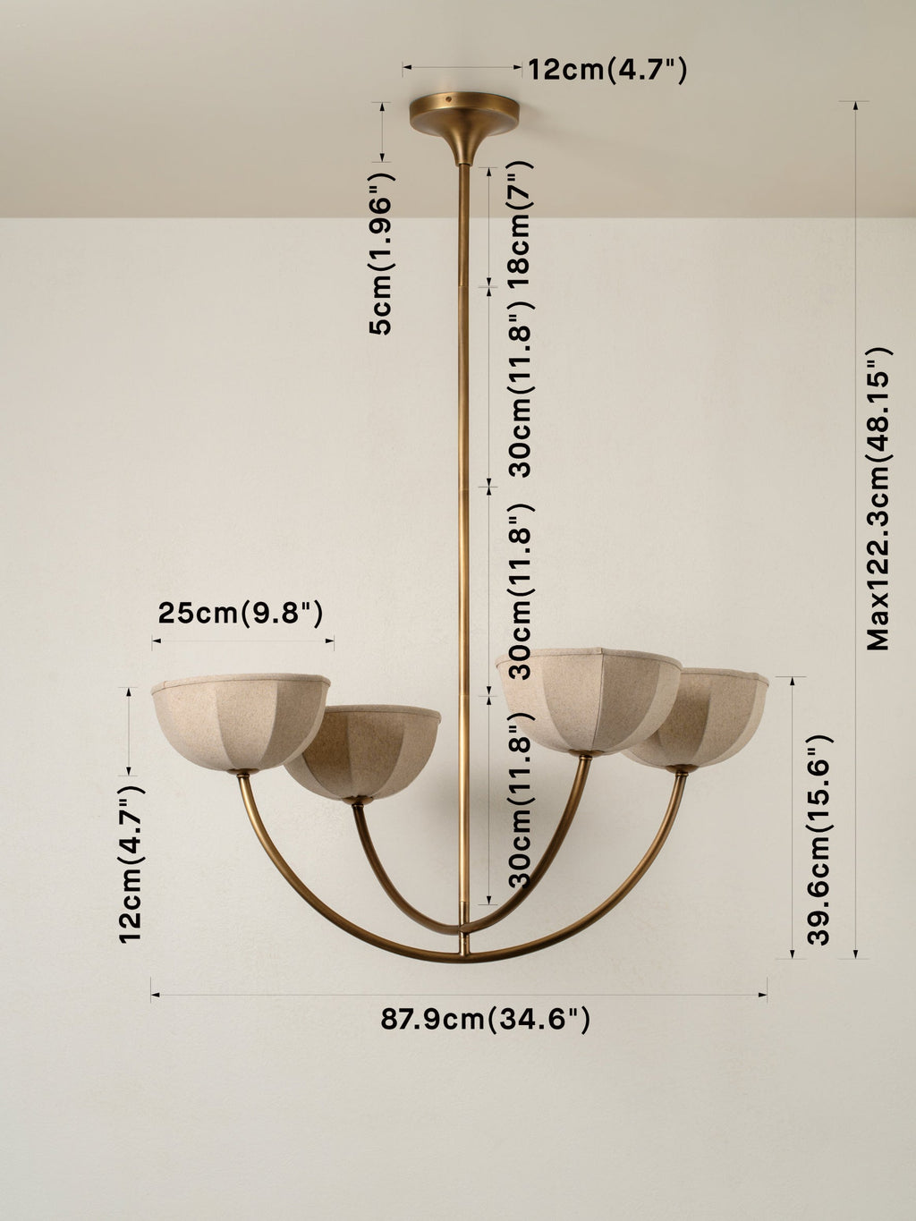 Ottino chandelier
