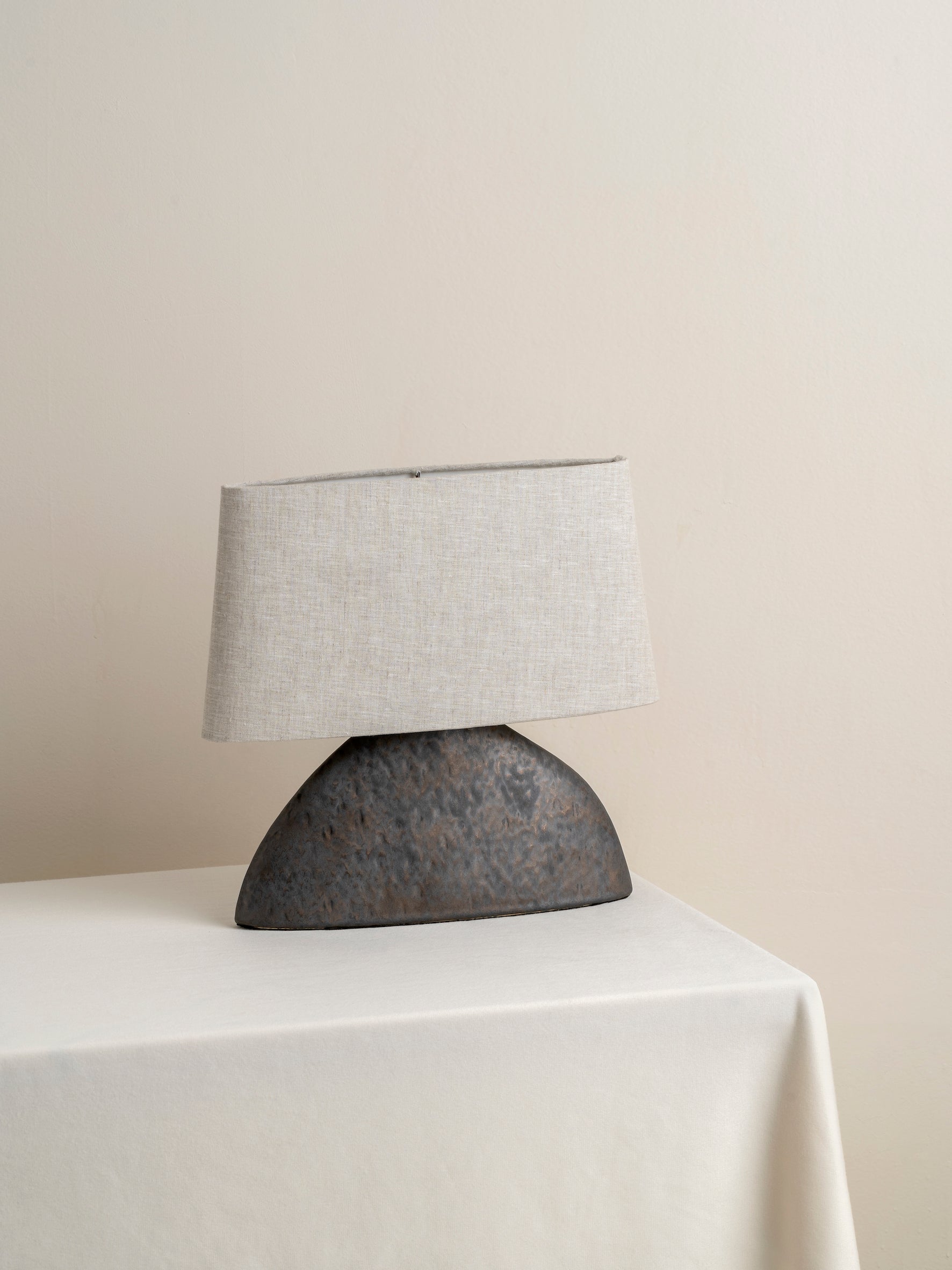Pitti - bronze ceramic table lamp