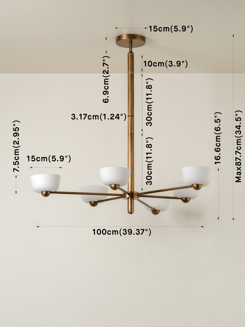 Volute pendant