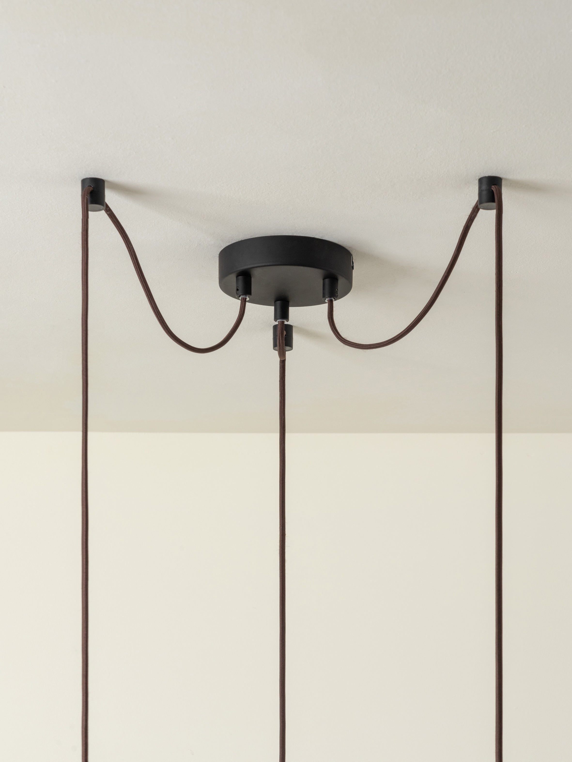 Aditi - 3 light rattan pendant